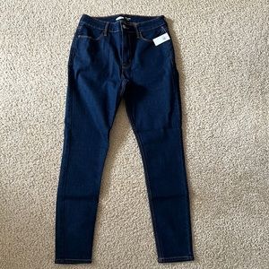 Old navy super skinny ankle high rise jean size 4 regular length nwt